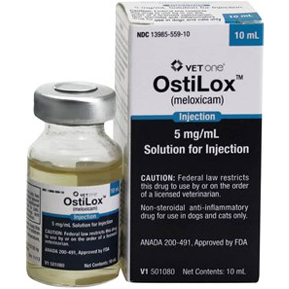 OstiLox (meloxicam) Injection 5mg/mL (10 ml)