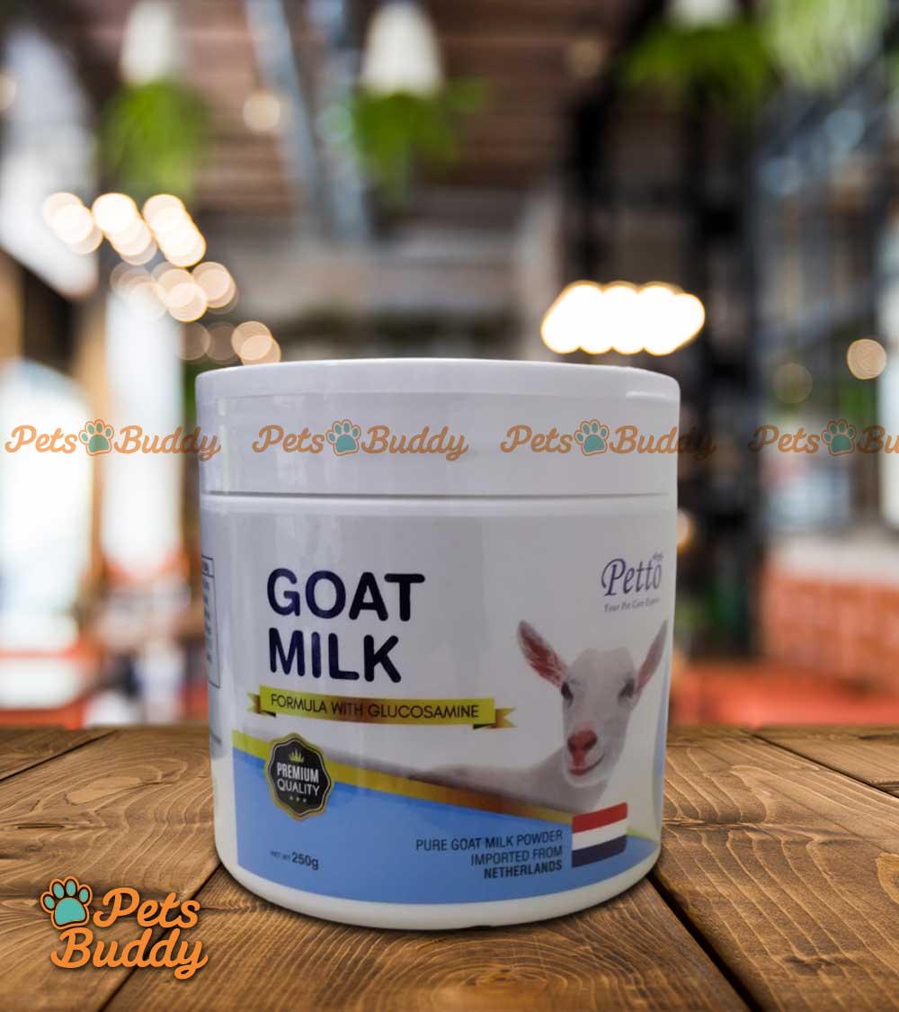 Petto Professional Glucosamine Goat Milk 250ml  Pets Buddy