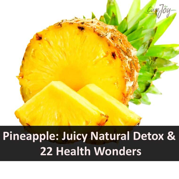Pineapple: Juicy Natural Detox &  22 Health Wonders (With images ...