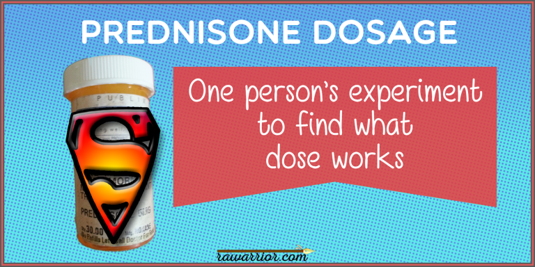 Prednisone Dosage Case Study