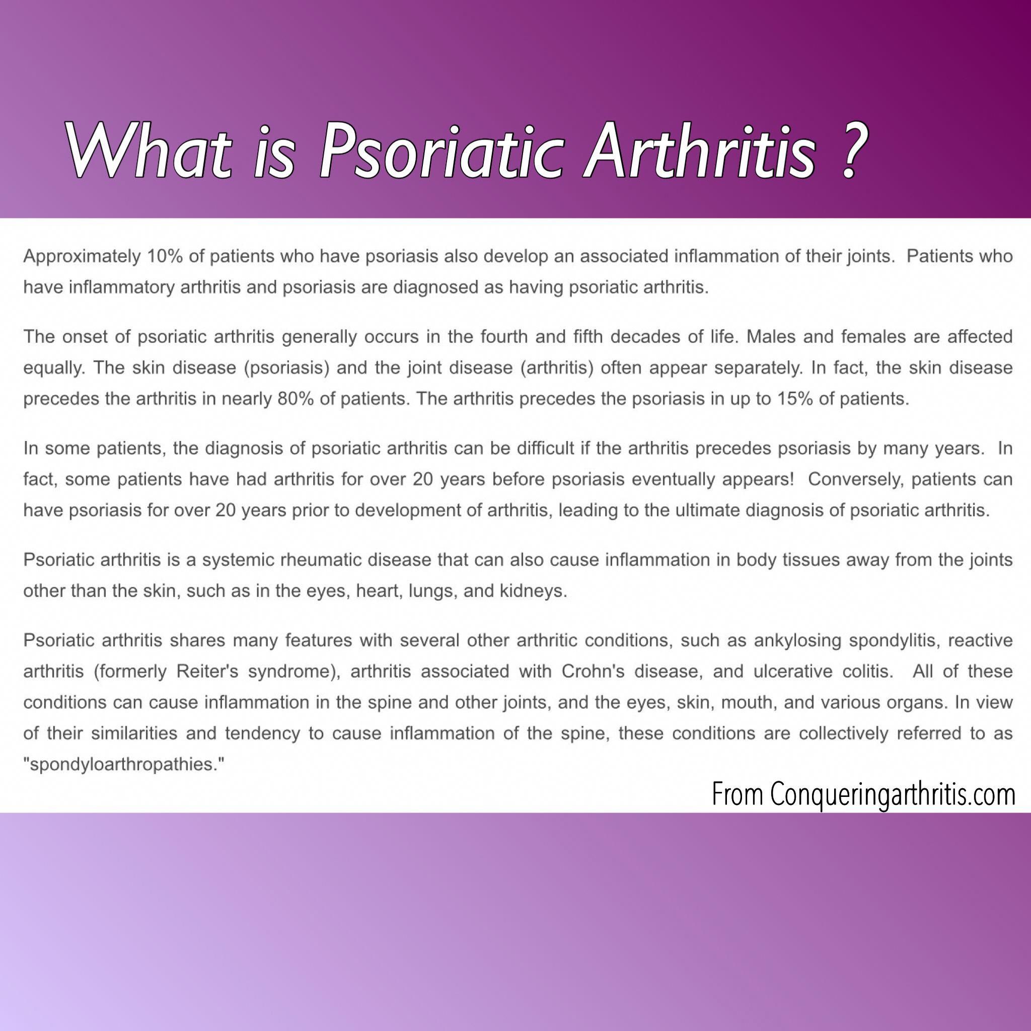 Psoriatic arthritis #PsoriasisArthritis #psoriaticarthritistreatment ...