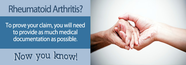Social Security Disability for Rheumatoid Arthritis