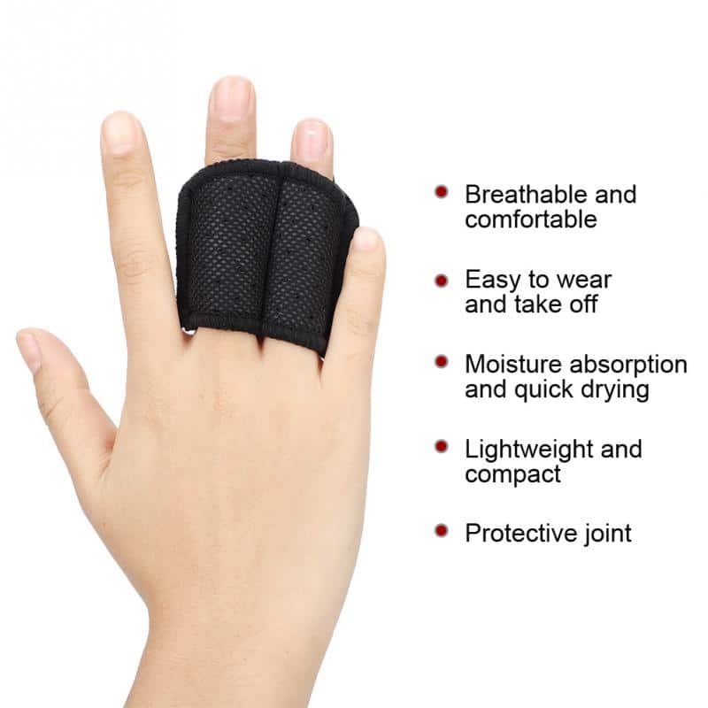 Stretchy Fingers Sleeve Support Finger Protector Sports Aid Arthritis ...
