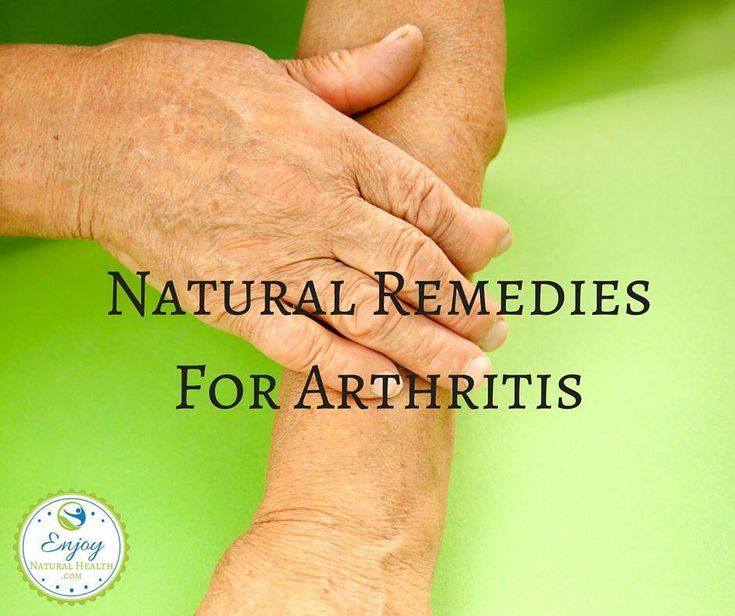 There are many natural remedies for arthritis, but only a ...