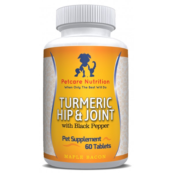 Turmeric Dog Joint Supplement for Stiff and Older Dogs With Arthritis ...