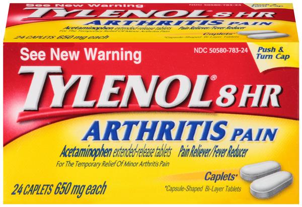Tylenol 8Hr Arthritis Pain 650mg Caplets
