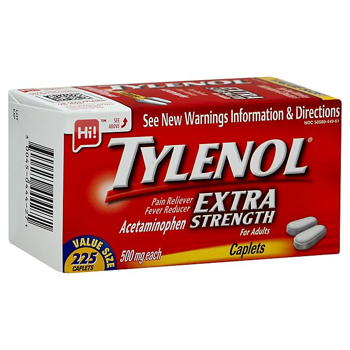TylenolÂ® Extra Strength 225