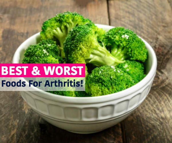 What is The Best &  Worst Foods For Arthritis? Diet is one factor that ...