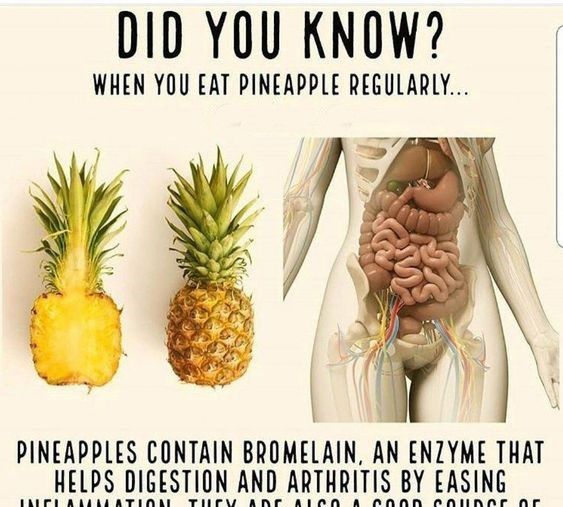 When you eat pineapple regularly