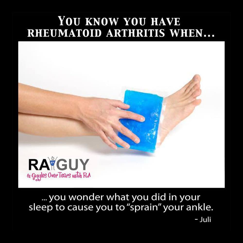 You Know You Have Rheumatoid Arthritis Whenâ¦